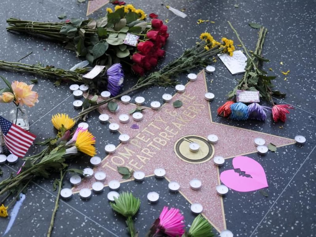 Gedenken an Tom Petty auf dem Hollywood Walk of Fame. Foto: Ringo Chiu