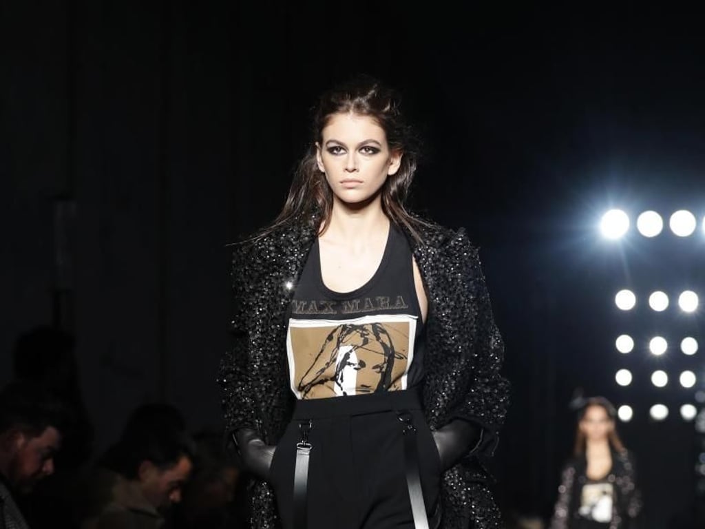 Die erst 16-jährige Kaia Gerber gehört zu den Shootingstars der Model-Szene. Foto: Antonio Calanni/AP