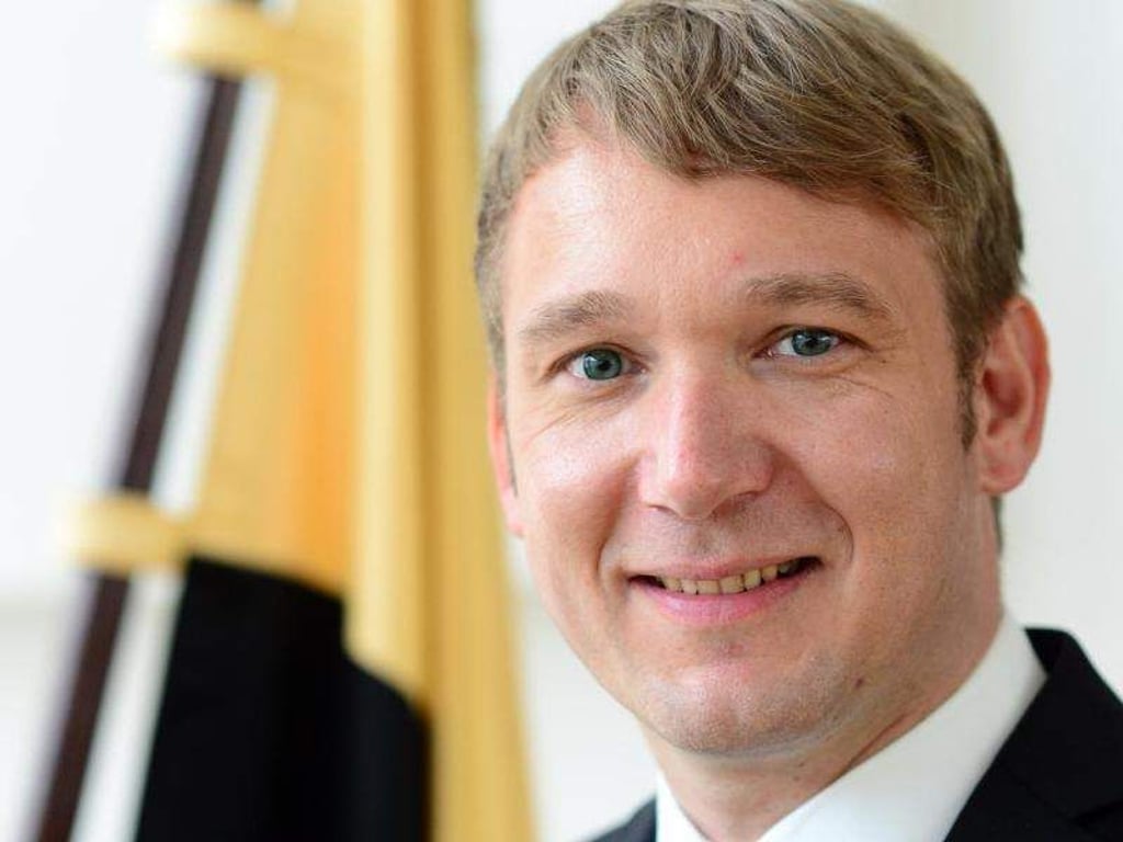 Sachsen Anhalts AfD-Landeschef André Poggenburg. Foto: Maurizio Gambarini/Archiv