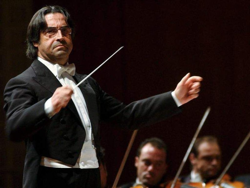 Riccardo Muti dirigiert das Neujahrskonzert der Wiener Philharmoniker. Foto: Sigi Tischler