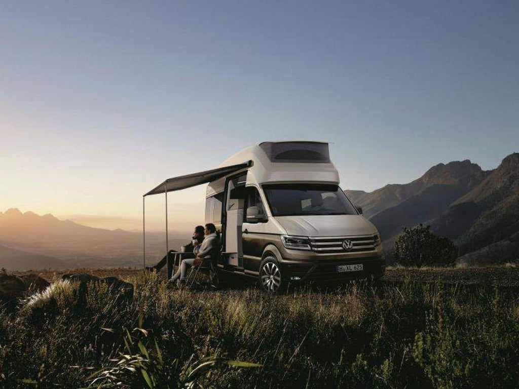 Blick in die Zukunft: So stellt sich VW ein California-Reisemobil auf Basis des Crafters vor. Foto: Volkswagen AG/dpa-tmn