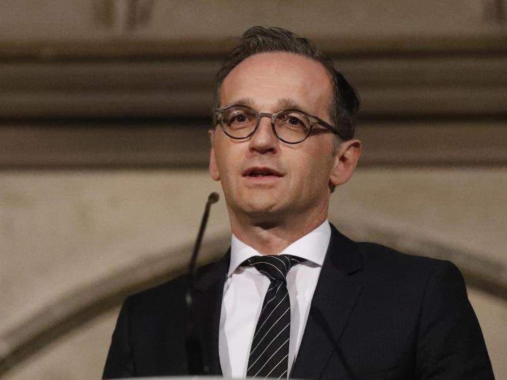 Heiko Maas stellte klar: «Ohne Russland wird man diesen Konflikt nicht lösen können.» Foto: Frank Augstein/AP Pool
