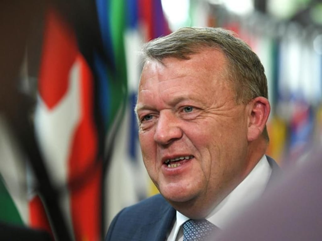 Dänemarks liberaler Regierungschef Lars Lokke Rasmussen von der Partei Venstre. Foto: Riccardo Pareggiani/AP