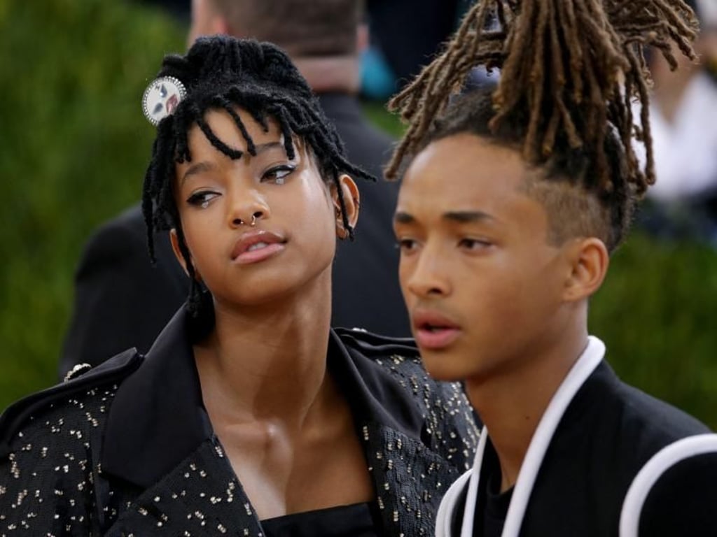 Haben die Haare schön: Jaden (r.) und Willow Smith. Foto: Justin Lane