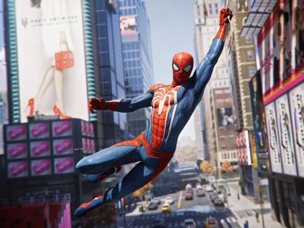 Am Spinnenfaden durch die Häuserschluchten New Yorks: «Spider-Man» greift viele wichtige Elemente der Comicfigur auf und setzt sie gekonnt um. Foto: 2018 Marvel/Sony Interactive Entertainment