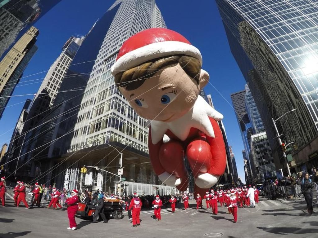 Einem Kinderbuch entsprungen: The Elf On The Shelf. Foto: Wang Ying/XinHua