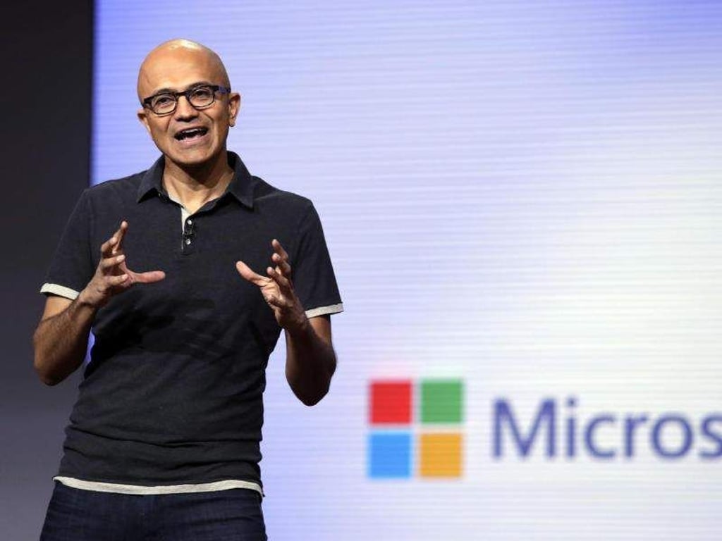 Microsoft-Chef Satya Nadella. Foto: Elaine Thompson/AP