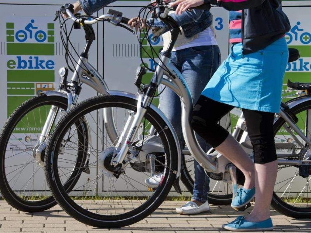 Untwerwegs mit E-Bikes: Bis in den Juni sei beim Verbraucher keine rechte Fahrradstimmung aufgekommen, hieß es bei dem Zweirad-Industrie-Verband. Foto: Jens Büttner