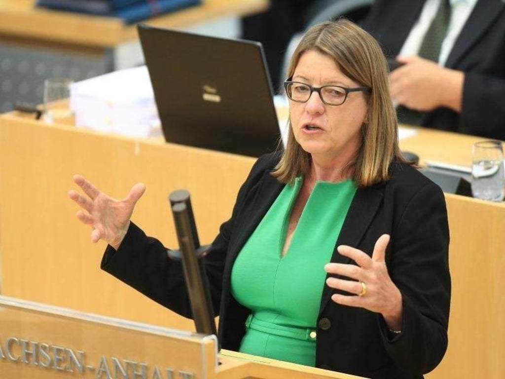 Claudia Dalbert bleibt Fraktionsvorsitzende der Grünen. Foto: Jens Wolf/Archiv