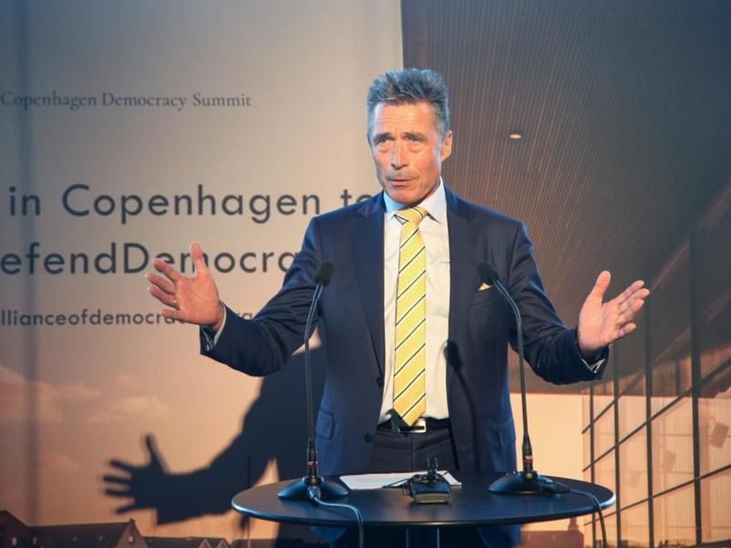 Kritisiert Donald Trumps Vorgehen im Atomstreit mit dem Iran: Ex-Nato-Generalsekretär Anders Fogh Rasmussen. Foto: Steffen Trumpf