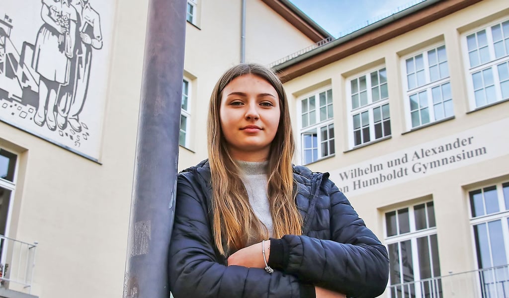 Seline Zahn macht ihr Abitur am Hettstedter Humboldt-Gymnasium