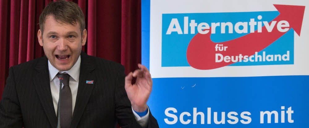 André Poggenburg, AfD-Chef in Sachsen-Anhalt.