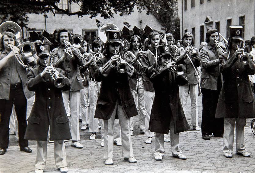 Auftritt 1972 bei den Schlossfestspielen in Merseburg.