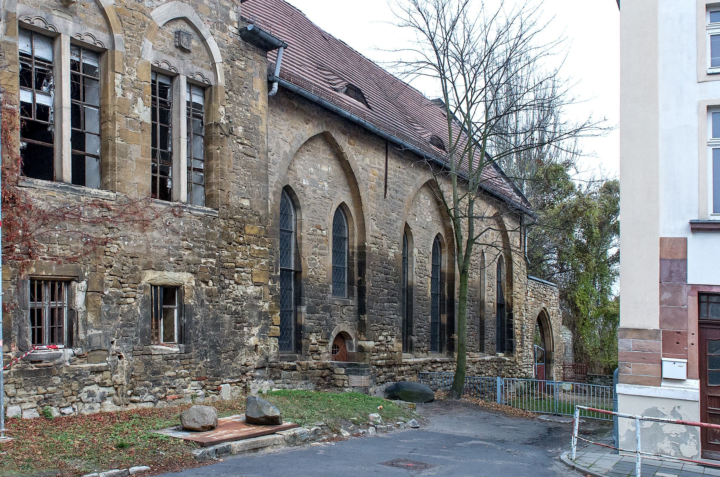 Der Verein Klosterbauhütte setzt sich für den Erhalt und die Instandsetzung des Petriklosters in Merseburg ein.