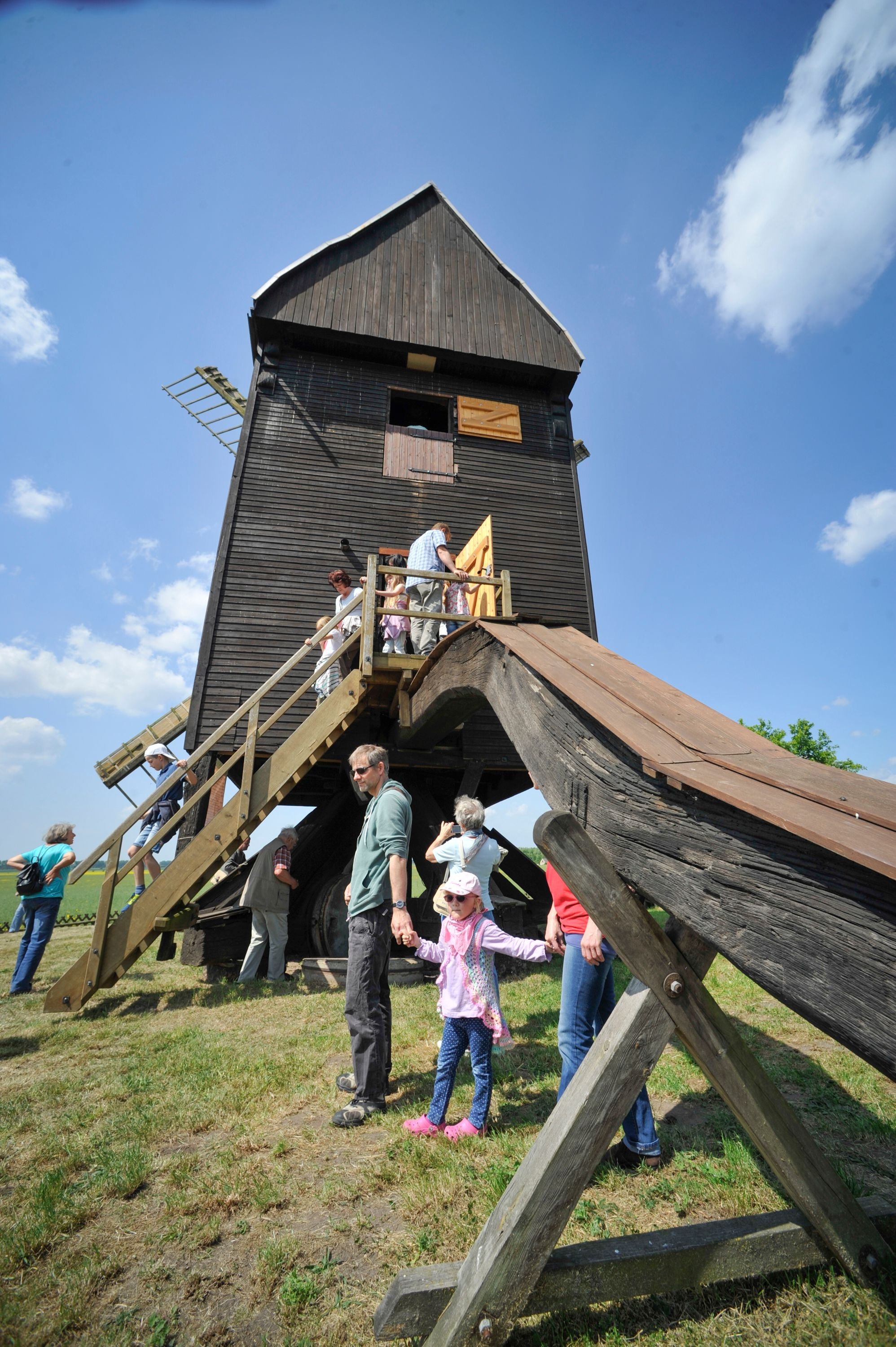 Die alte Bockwindmühle von Libehna wird am Pfingstmontag wieder ein besonderer Anziehungspunkt sein.