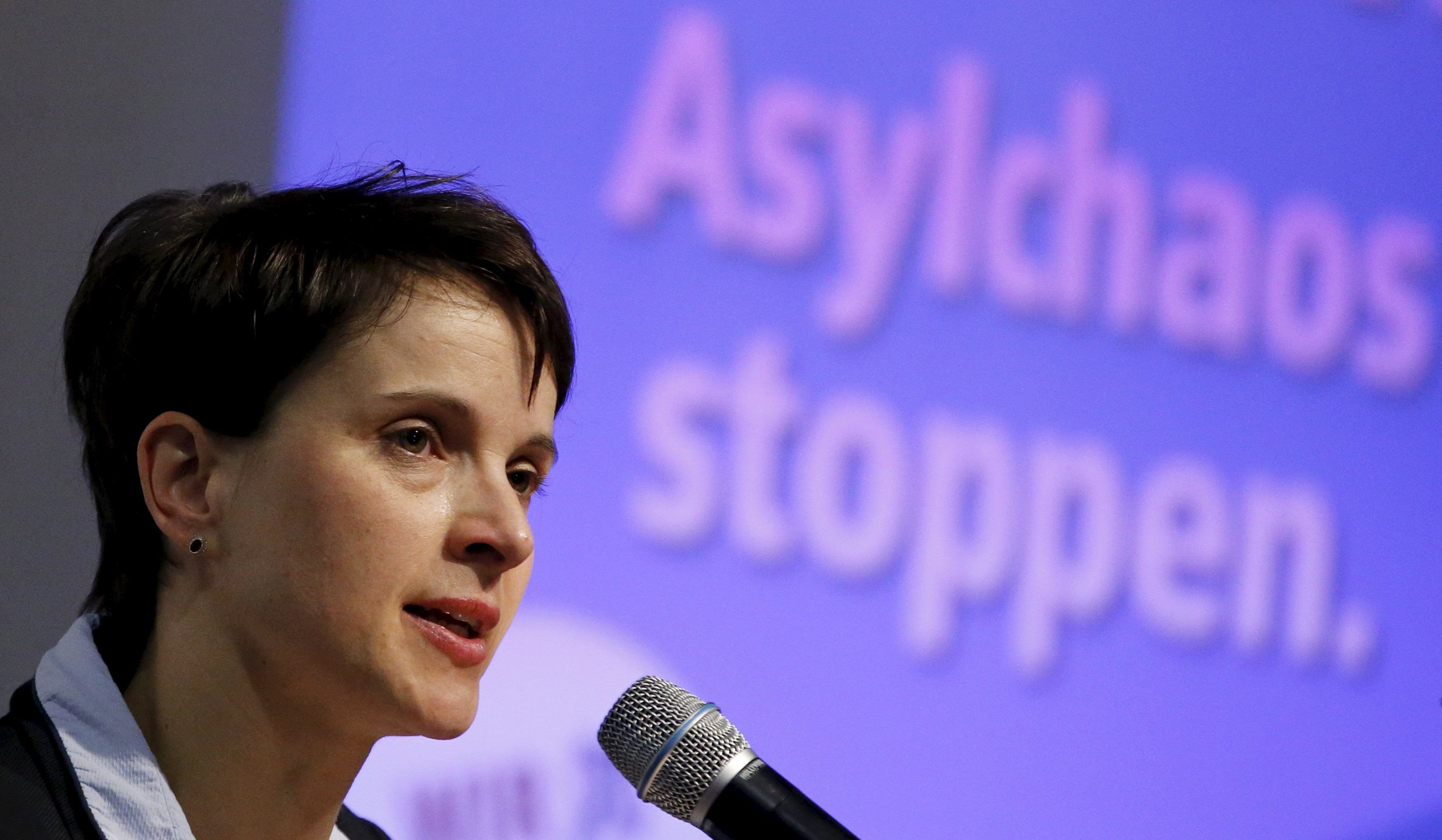 Darf auf ein starkes Ergebnis in Sachsen-Anhalt hoffen: AfD-Chefin Frauke Petry.