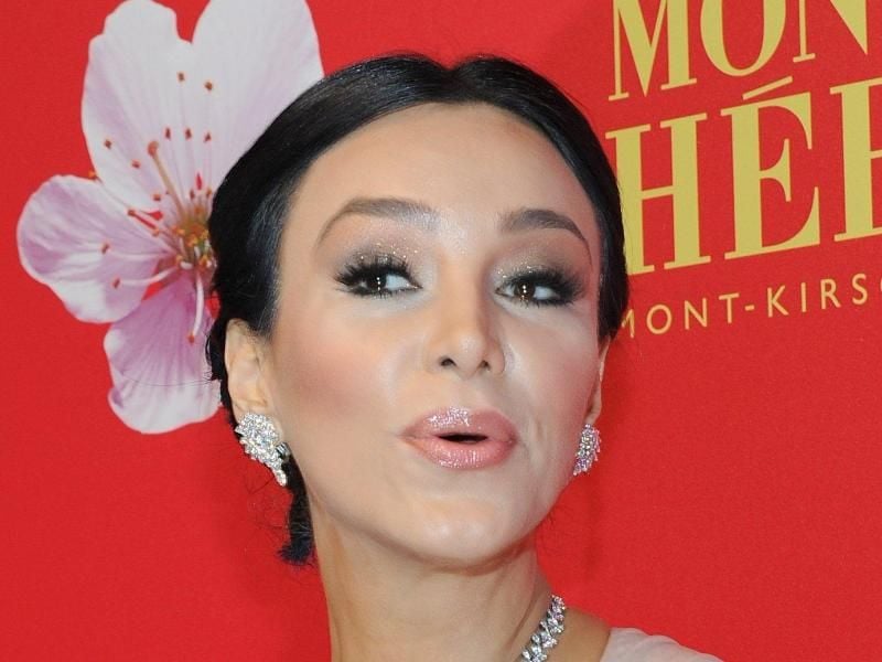 Entertainerin Verona Pooth kann über ihre misslungene Lippenmodellierung lachen. Foto: Ursula Düren