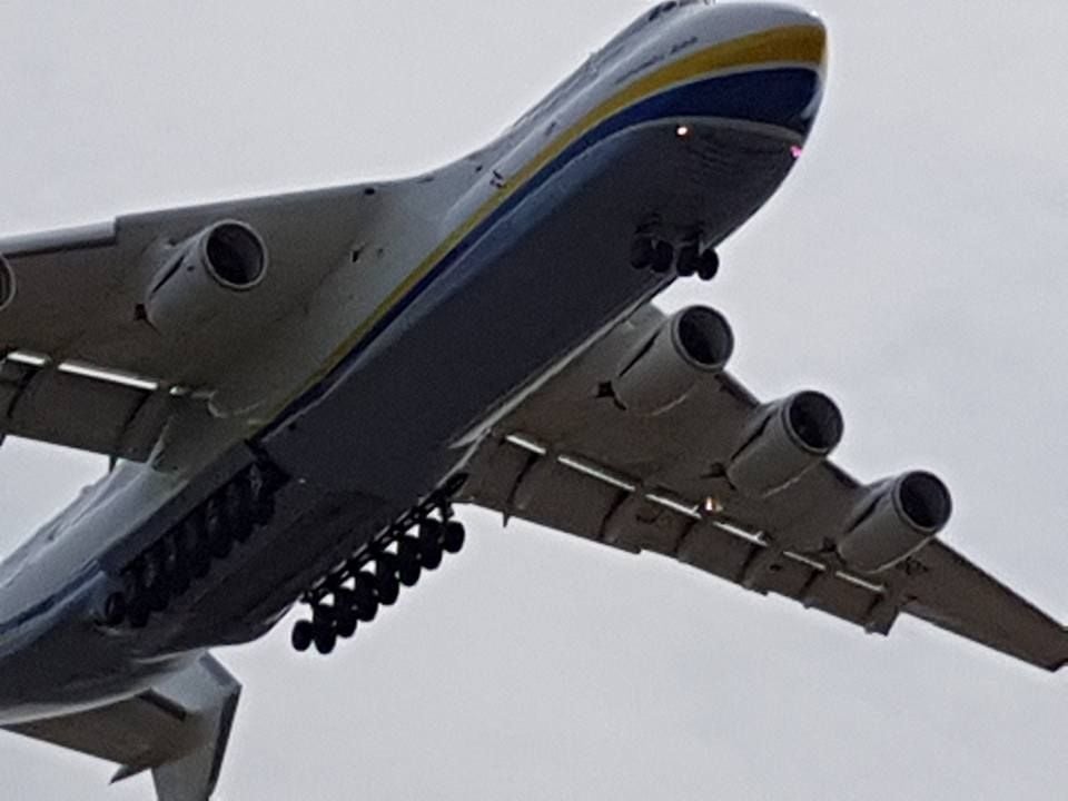 Beeindruckend: Der „King of the Sky“ kreist über Leipzig/Halle.