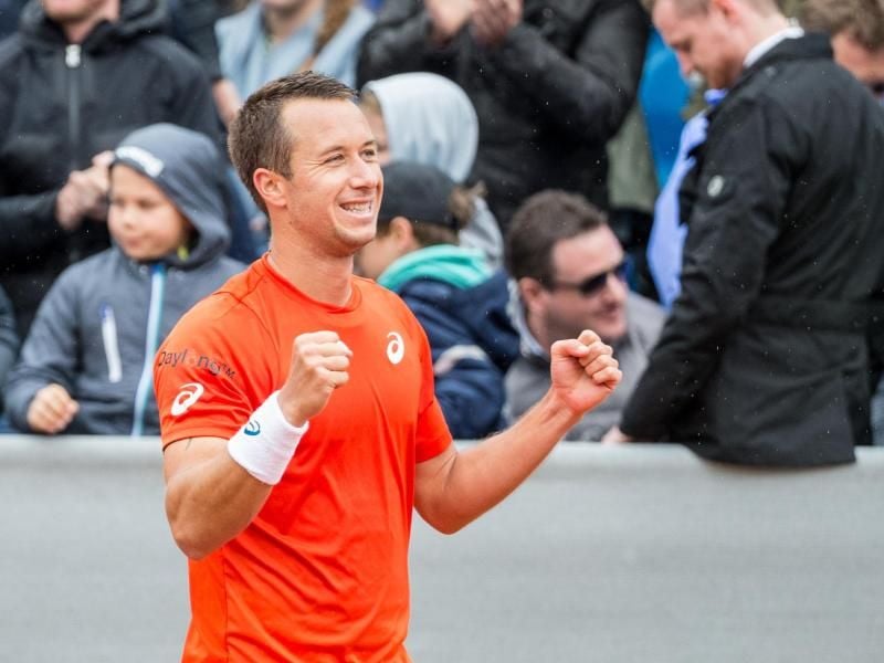 Philipp Kohlschreiber verbesserte sich in der Weltrangliste auf Platz 25. Foto: Marc Müller