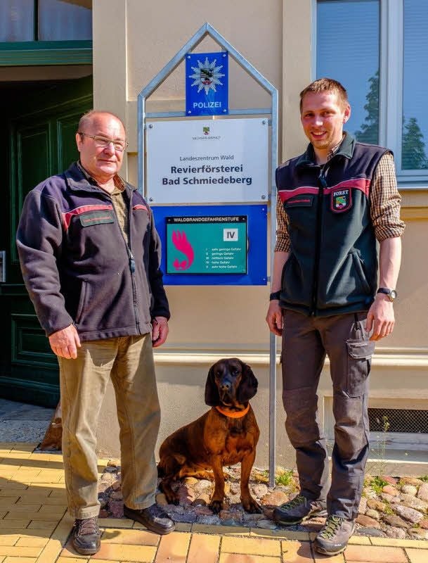 In der Revierförsterei Bad Schmiedeberg wurde jetzt ein Wechsel vollzogen: Felix Wiese folgt Gerhard Klautzsch.
