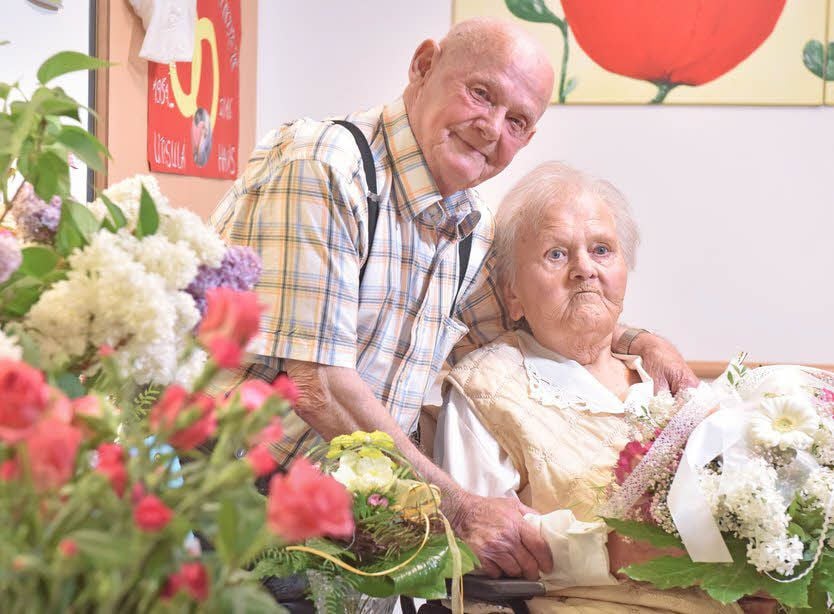 Ursula und Hans Güldenpfennig feierten die Eiserne Hochzeit.