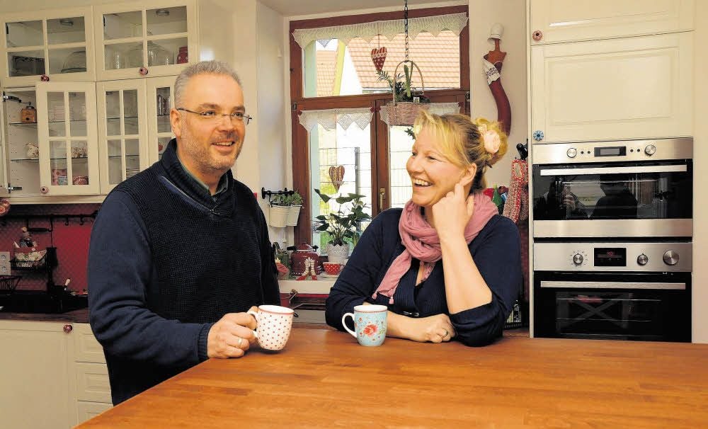 Markus Nierth und seine Frau Susanna sind nicht sicher, ob ihre Familie in Tröglitz wohnen bleiben soll.