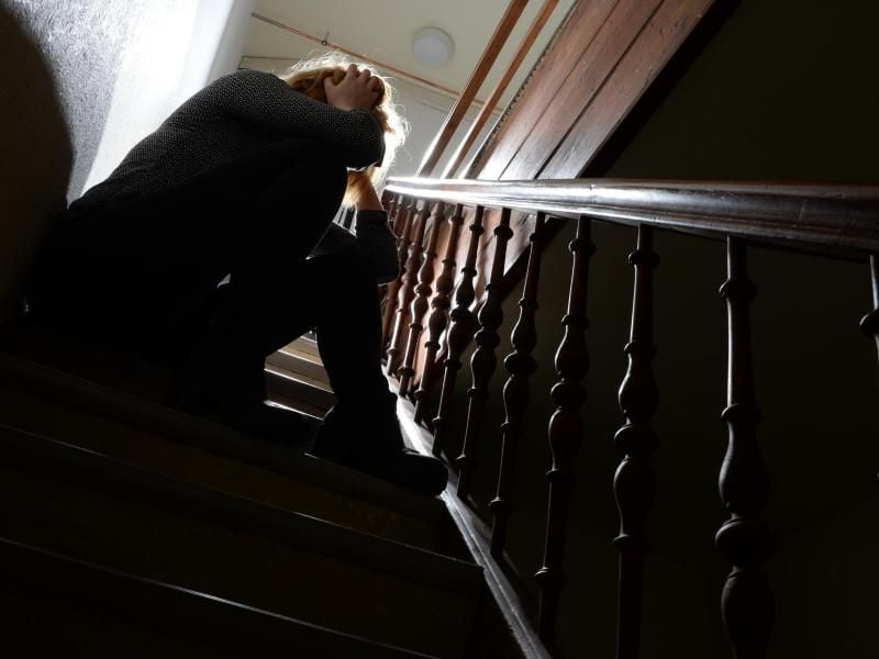 Kein Aufzug: Nicht jeder kommt eine Treppe hoch. Foto: Felix Kästle