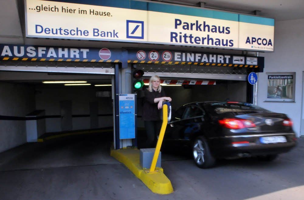 Das Parkhaus am Ritterhaus