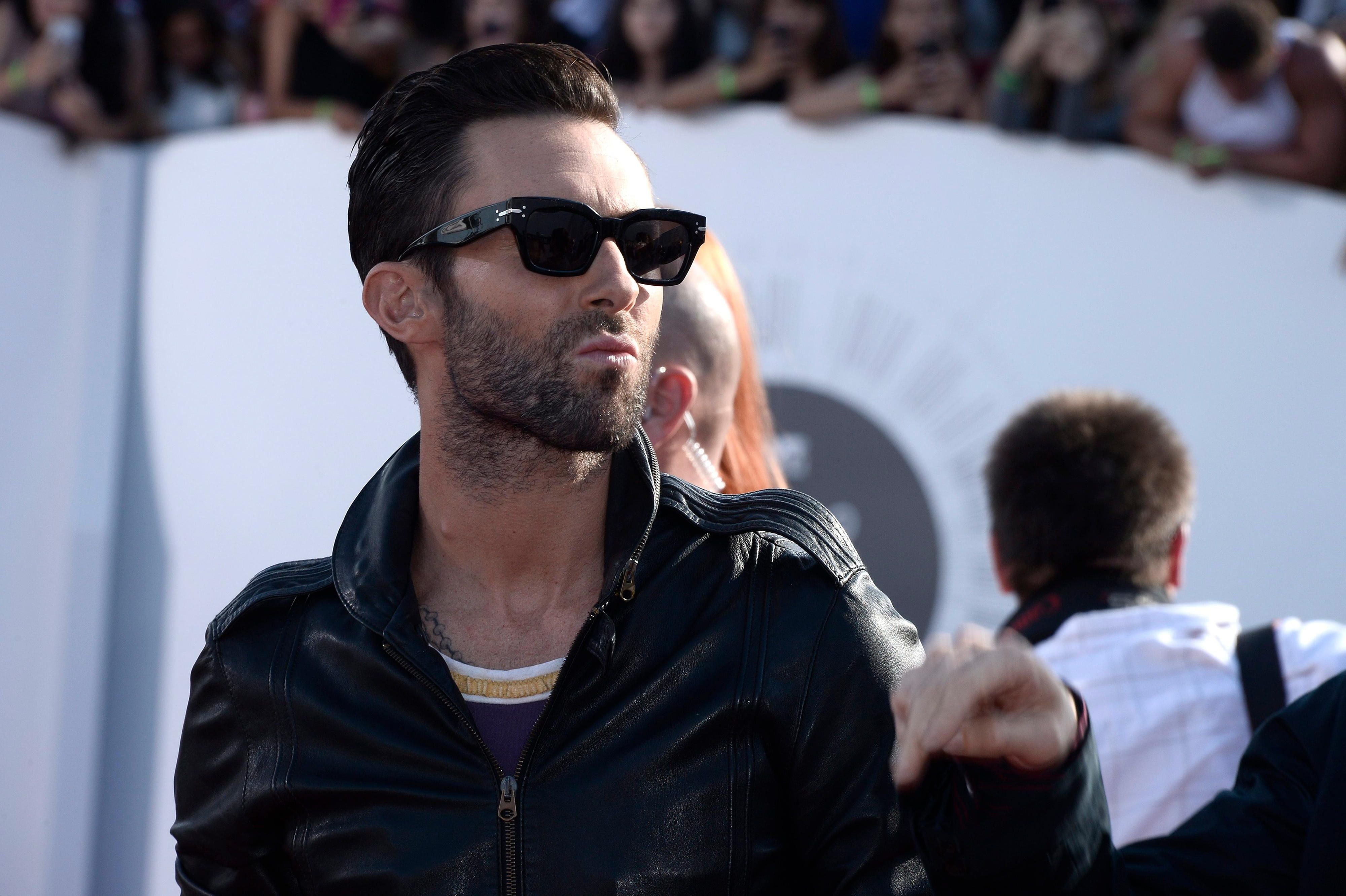 Der Sänger Adam Levine