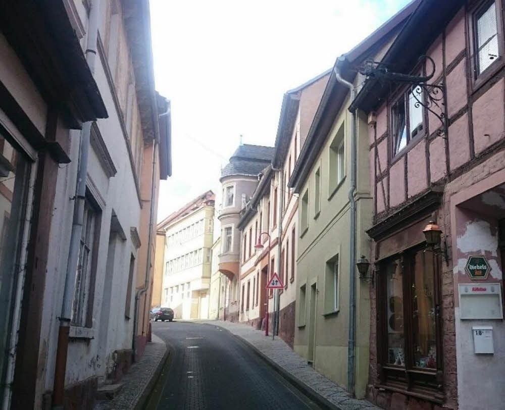 Leerstehende Häuser und bröckelnde Fassaden verbreiten Tristesse im Lutherquartier in Mansfeld.