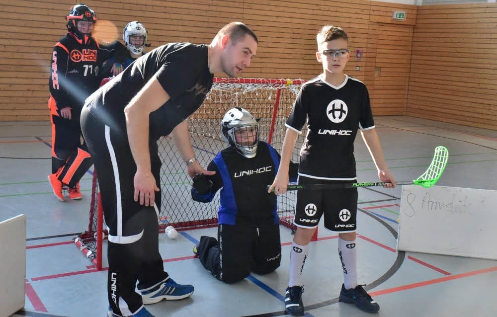 Lars Schauer will nach seinem Karriereende zumindest den UHC-Torwart-Nachwuchs weiter trainieren.