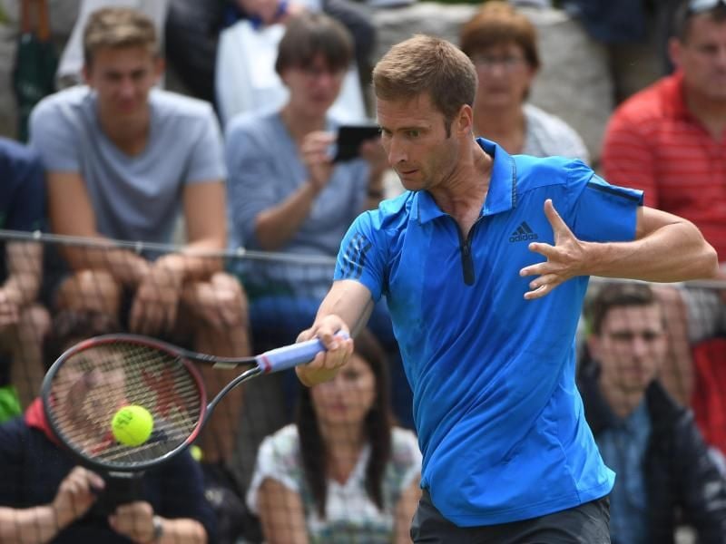 Florian Mayer steht im Viertelfinale. Foto: Marijan Murat