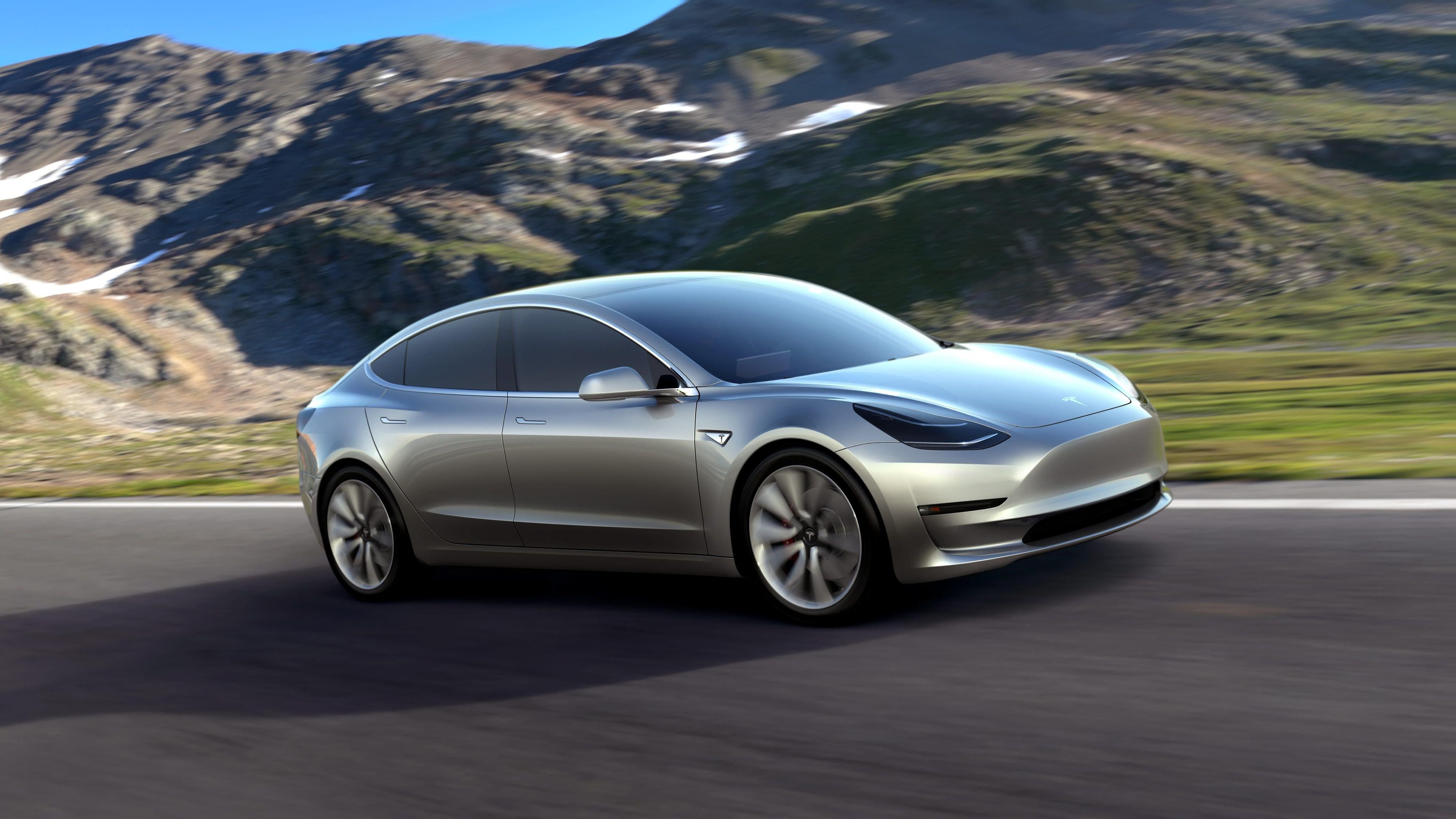 Der US-Elektroautohersteller Tesla hat sein neues, auf den Massenmarkt zielendes Model 3 vorgestellt.