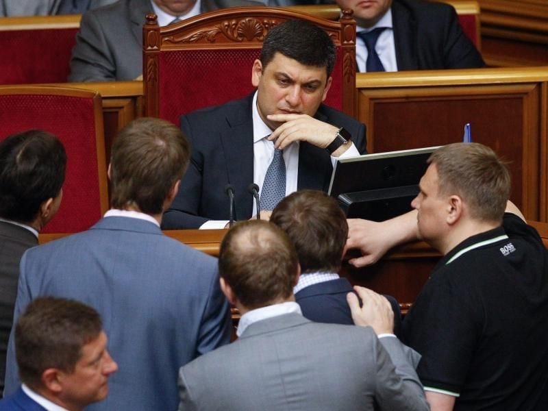 Der neue ukrainische Ministerpräsident Wladimir Groisman: «Wir müssen das Vertrauen der Menschen zurückerlangen.» Foto: Roman Pilipey
