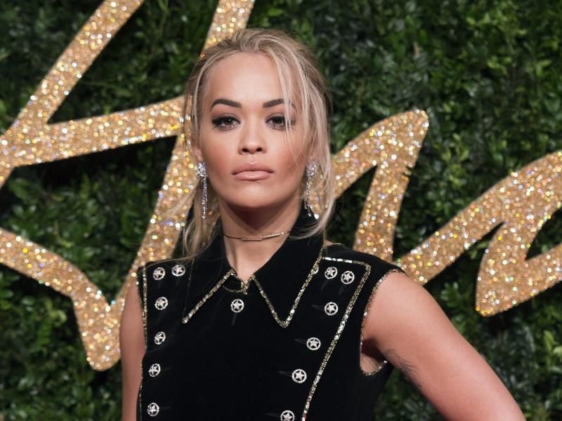 Rita Ora bei den British Fashion Awards 2015 in London. Foto: Will Oliver
