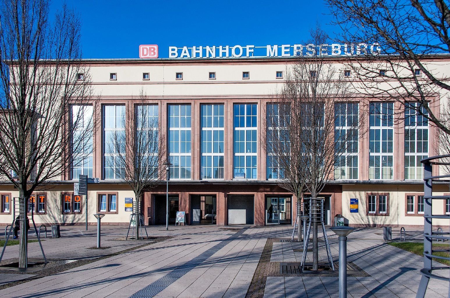 Bahnhof in Merseburg