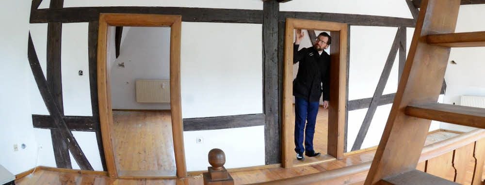 Das Graseweghaus ist eine Mischung aus 400 Jahre altem Haus und einem Neubau von 1985. Beides steht unter Denkmalschutz.