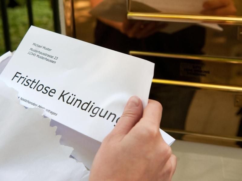 Kündigung möglich: Wenn Mieter gegenüber Dritten über ihren Vermieter unwahre Behauptungen über den Vermieter verbreiten, ist das ein Vertrauensbruch. Foto: Kai Remmers