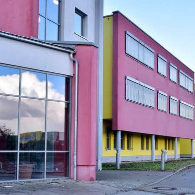 Die Berufsschule an der Tagewerbener Straße in Weißenfels