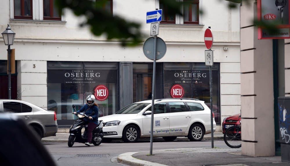Umstritten: das Oseberg-Geschäft in der Oleariusstraße