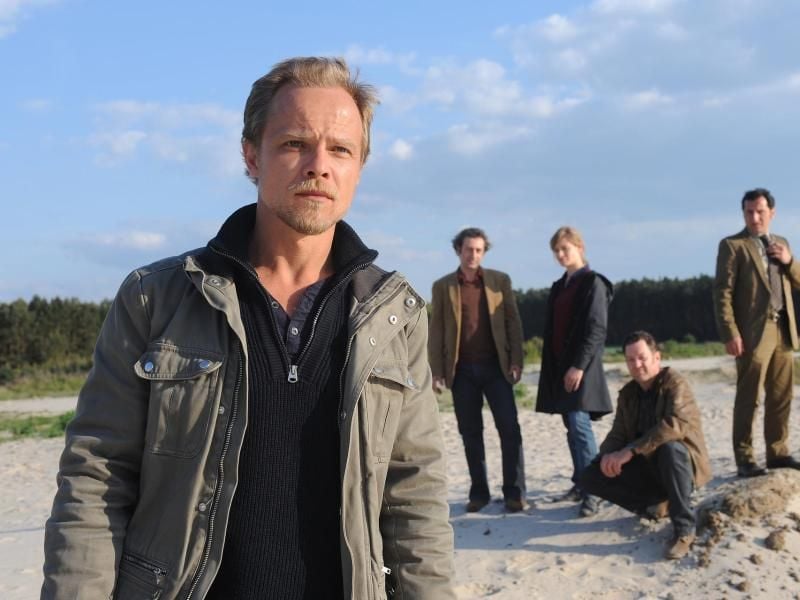 Kommissar Robert Marthaler (Matthias Koeberlin, li.) und sein Team. Foto: ZDF