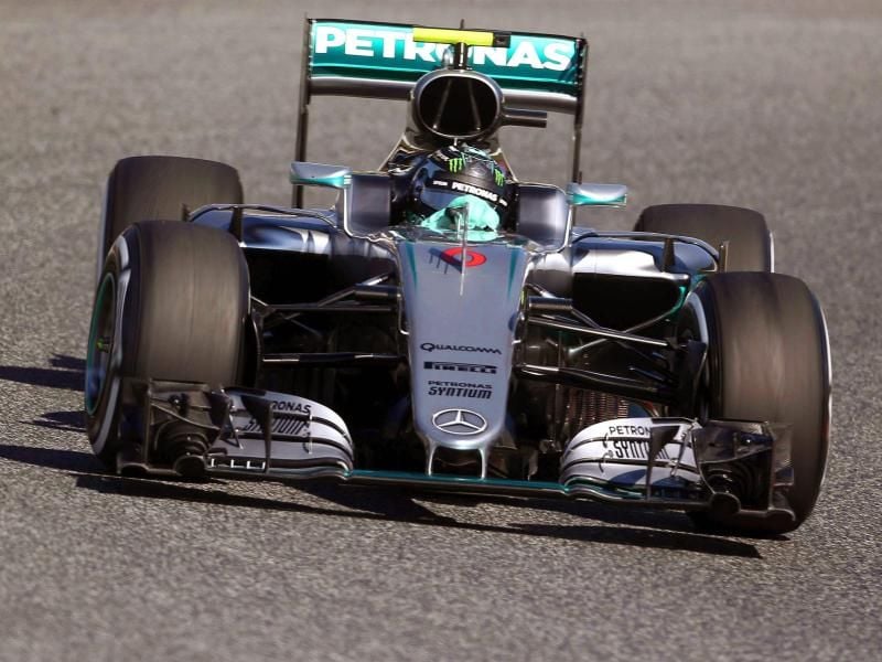 Nico Rosberg fuhr auch im letzten Training die schnellste Runde. Foto: Toni Albir