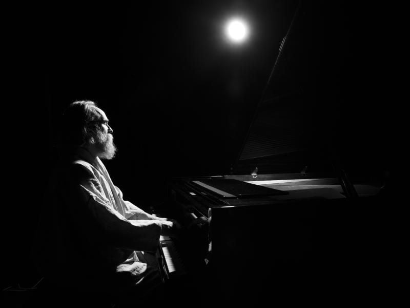Lubomyr Melnyk entführt in andere Welten. Foto: Aleksandra Kawka