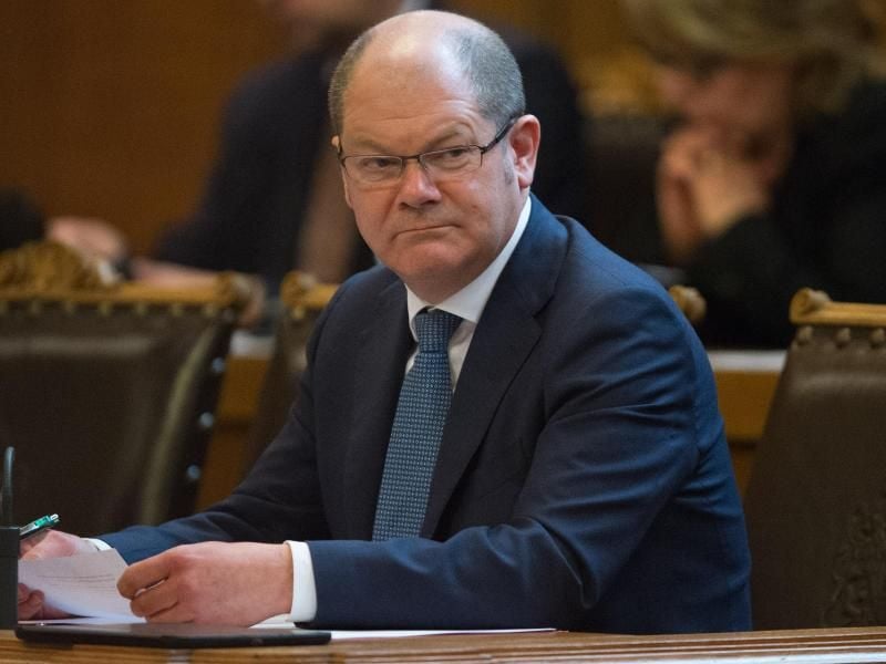 Hamburgs Erster Bürgermeister Olaf Scholz (SPD). Foto: Lukas Schulze/Archiv