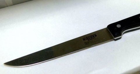 Ein Küchenmesser