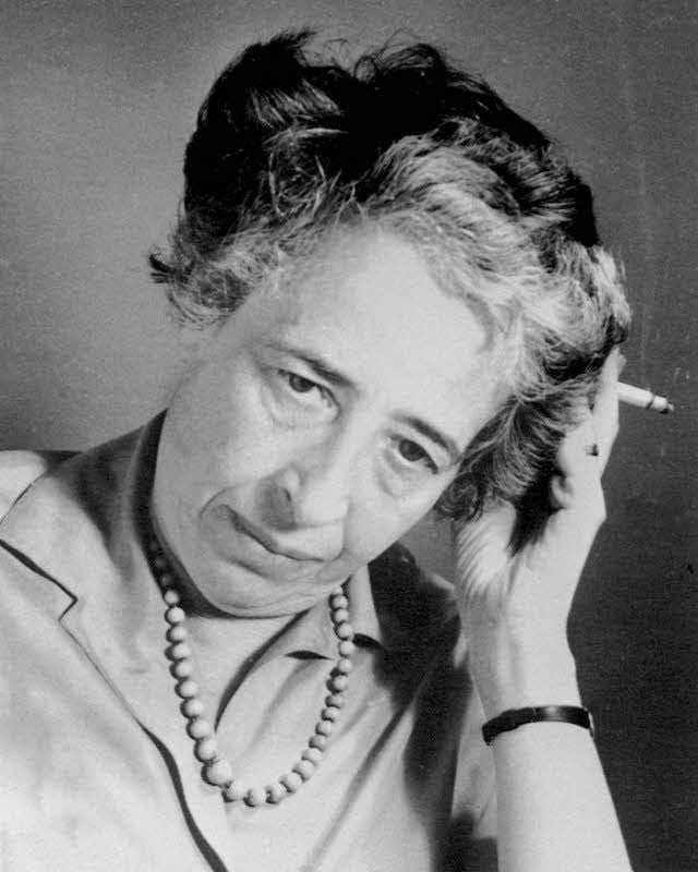 Die Politikwissenschaftlerin und Soziologin Hannah Arendt