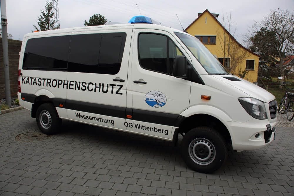 So sieht er aus, der neue Einsatzleitwagen der DLRG.