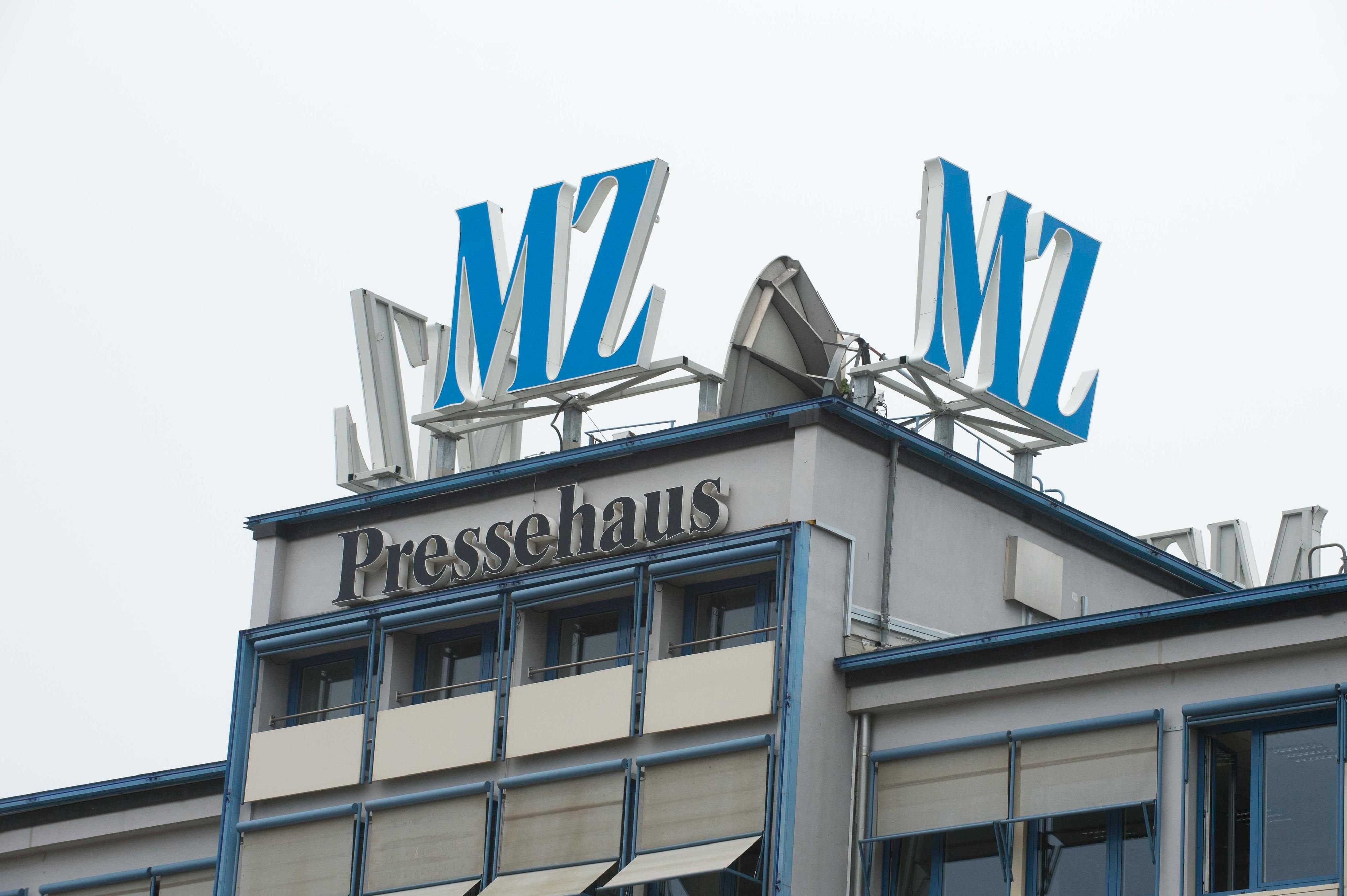Das Verlagshaus der Mitteldeutschen Zeitung in Halle.