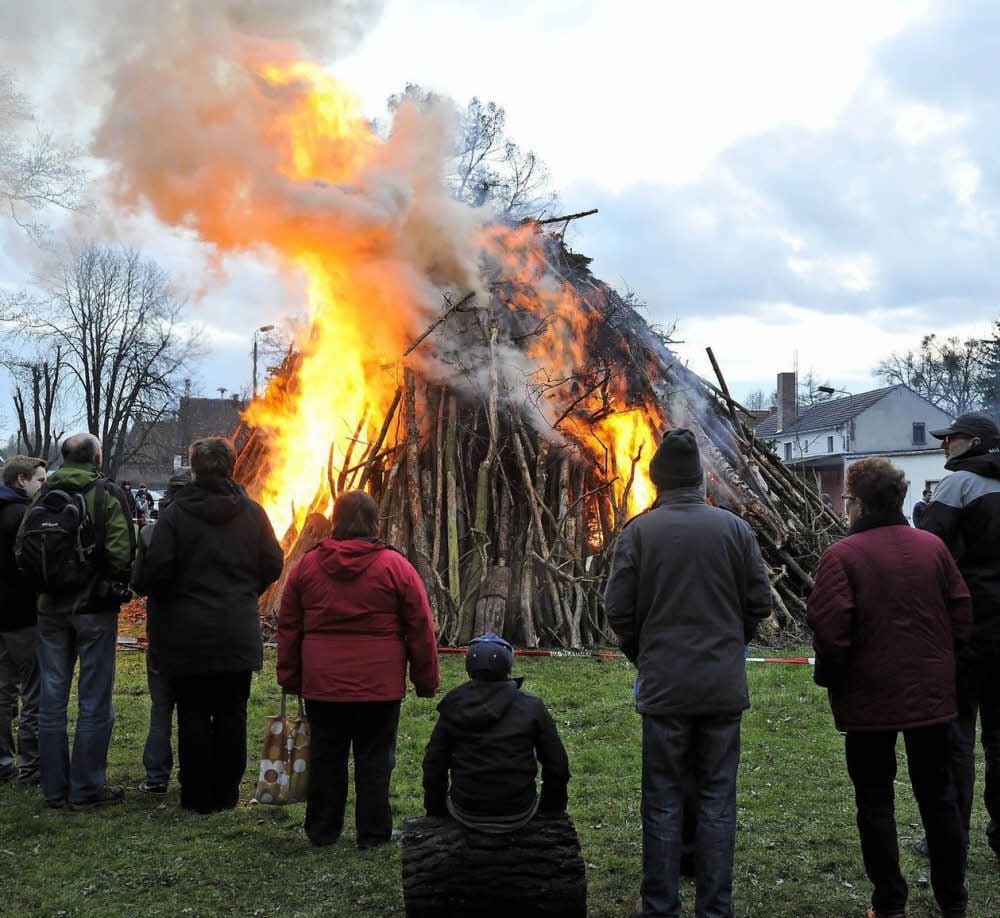Am Sonnabend und Sonntag brennen in Dessau-Roßlau viele Osterfeuer.