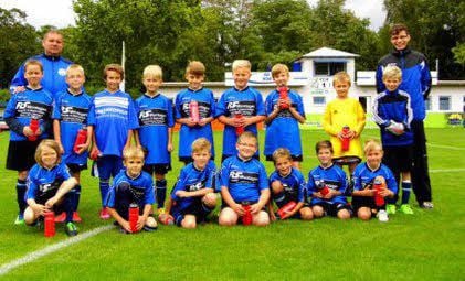 Die E-Jugendmannschaft des FC Hettstedt
